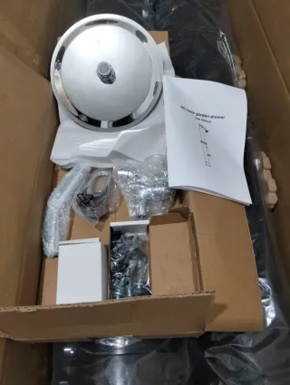 Ducha Solar Exterior Negra