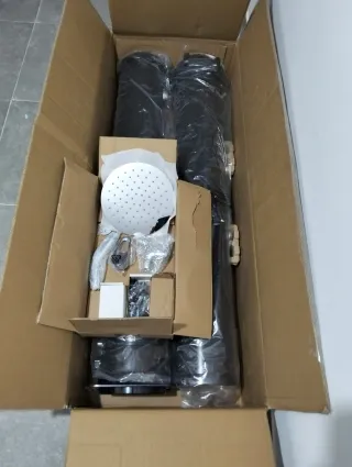 Ducha Solar Exterior Negra