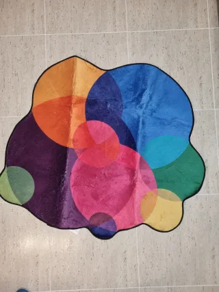 Alfombra Redondas Multicolor