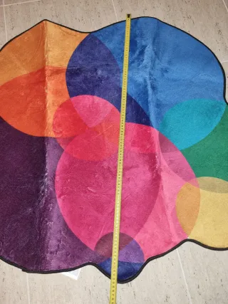 Alfombra Redondas Multicolor