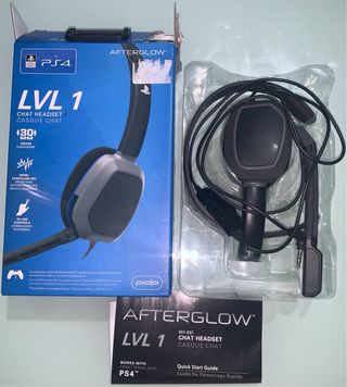 Auriculares Afterglow Level 1 Chat Headset paraPS4