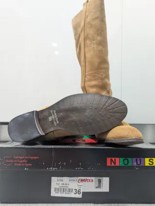Botas altas Nous Marrón T36