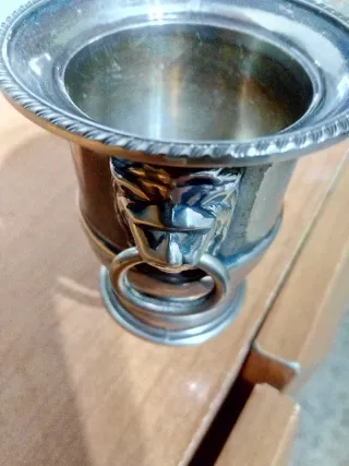 Pequeña Jarra Viners Sheffield Plateada england