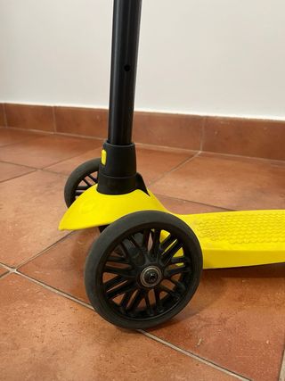 Patinete Decathlon 3 Ruedas Amarillo