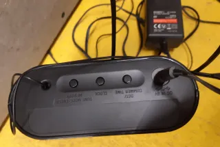 Radio Despertador Sony Negro