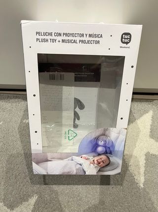 Peluche musical TUC TUC con proyector