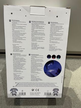 Peluche musical TUC TUC con proyector