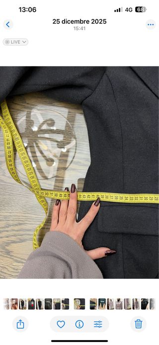 Cappotto grigio taglia 42