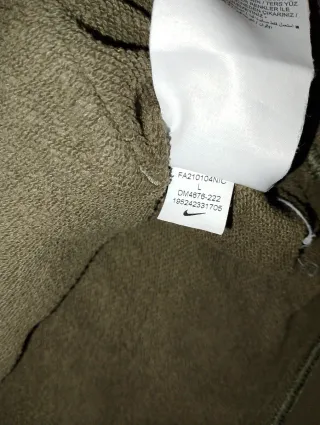 Sudadera Nike Verde Talla L