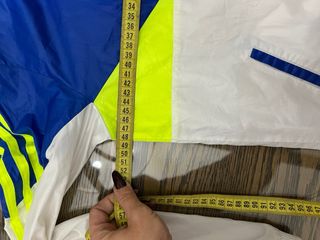 Giacca sportiva Adidas blu e bianca