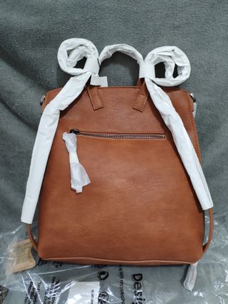 Mochila Desigual Marrón
