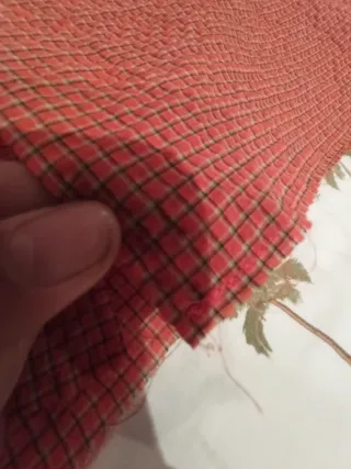 Camisa Zara Roja Cuadros