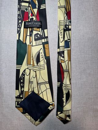 Lote de 5 corbatas René Chagal – Seda natural