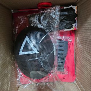 Disfraz Guardia Juego Calamar Talla M - Soldado