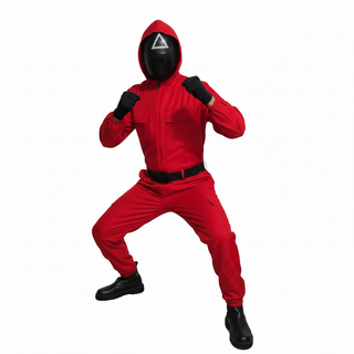 Disfraz Guardia Juego Calamar Talla M - Soldado