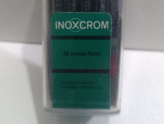 25 Recargas Bolígrafo INOXCROM Gigante Rojo