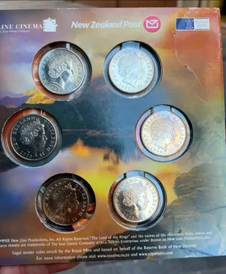 Colección Monedas El Señor de los Anillos