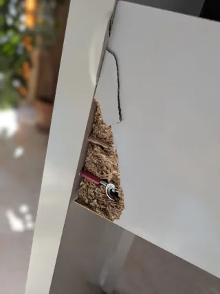 Mesa escritorio consola extensible blanca