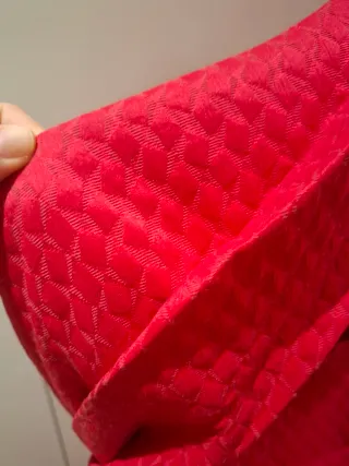 Vestido Adolfo Dominguez color frambuesa. Talla 36