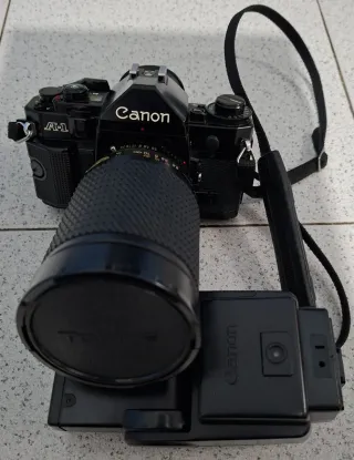Cámara Canon A1 del año 1979 .