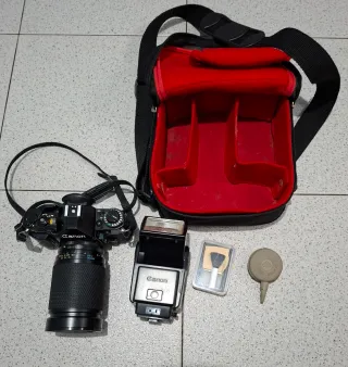 Cámara Canon A1 del año 1979 .