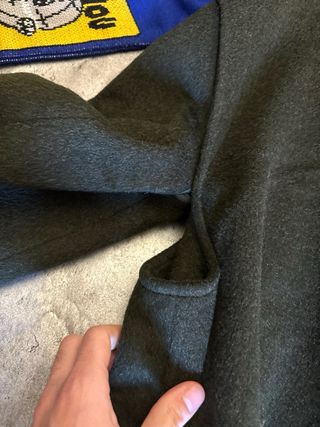 Abrigo Lana Burberrys Vintage Verde Bosque