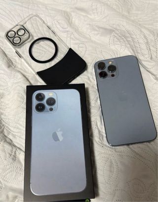 iPhone 13 Pro Max Blu/Argento