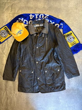 Barbour Chiswick Wax Jacket Marrón Vintage