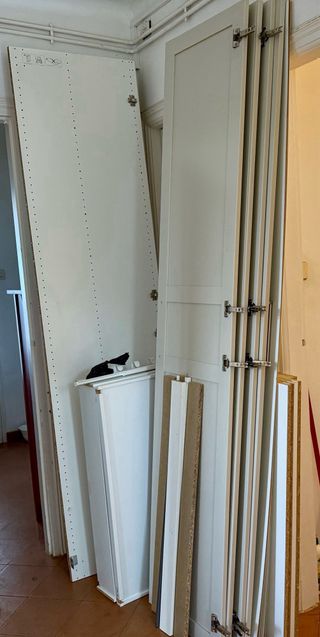 Armario PAX ikea desmontado