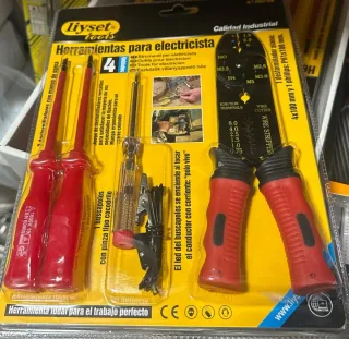 Herramientas Electricista Liyset Tools 4 Piezas