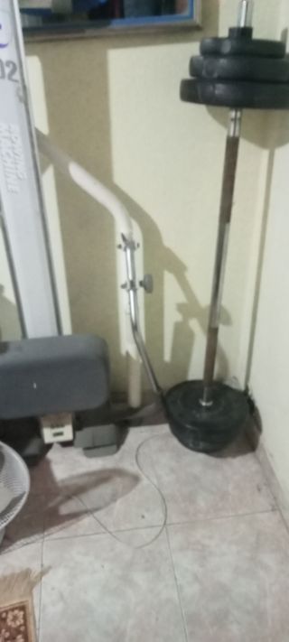 Vários artigos de ginástica para venda,amadora.