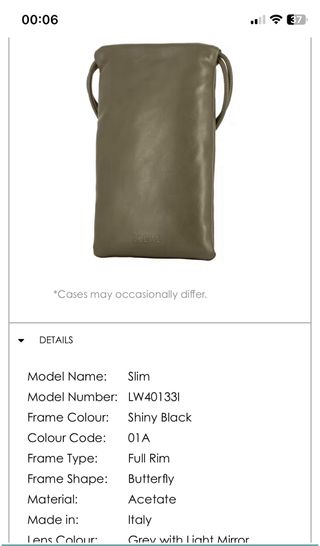 Gafas de sol Loewe verdes