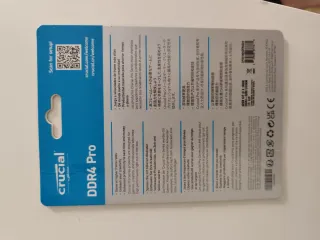 Crucial DDR4 Pro 32GB (2x16GB) 3200 MT/s