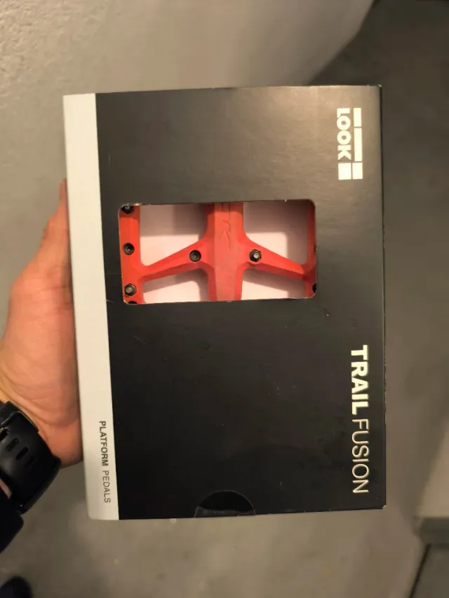 Pedales Look Trail Fusion Naranja