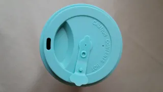 Taza de bambú para llevar