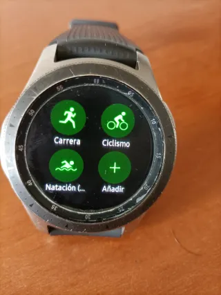 Reloj Samsung Galaxy Negro/Plateado