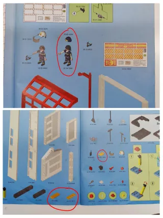 Playmobil Parque Bomberos Estación con Alarma