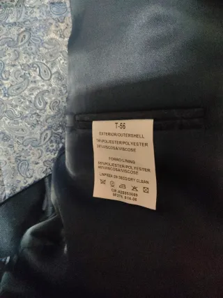 Traje de Novio Azul Teal Nuevo