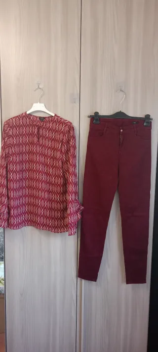 Set Boho-Chic: Blusa Fantasia + Pantalone