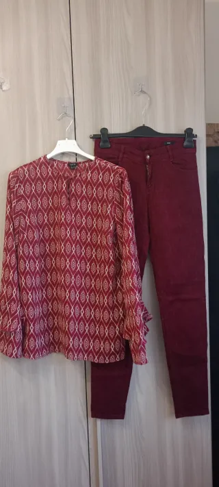 Set Boho-Chic: Blusa Fantasia + Pantalone