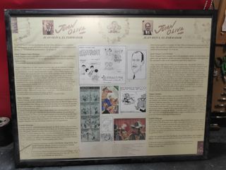 Cuadro Juan Oliva Dibujante Animado