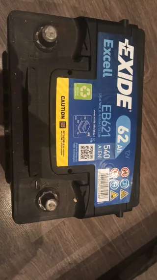 Batería Coche EXIDE Excell 62Ah