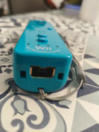 Mando Wii Azul + Nunchuk + Funda