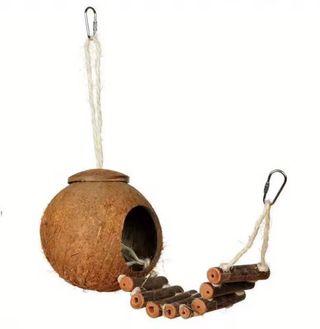 Jaula para pájaros azul