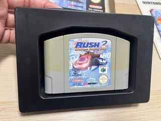Rush 2 Extreme Racing USA N64 Caja Manual Cartucho