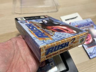 Rush 2 Extreme Racing USA N64 Caja Manual Cartucho