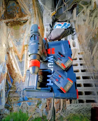 Taladro percutor a batería Würth