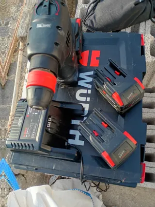 Taladro percutor a batería Würth