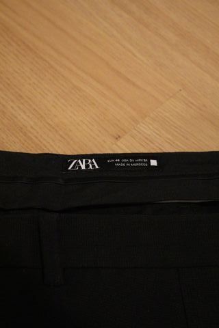 Pantalón elegante negro de vestir – Zara Talla 40