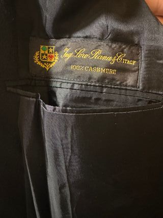 Abrigo Negro Marcus - Ing. Loro Piana & C.